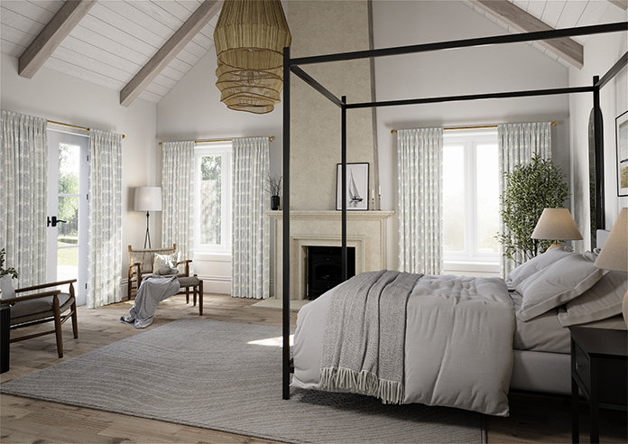 Gentle Palm, Breeze - Made to Measure Curtains - Image 7